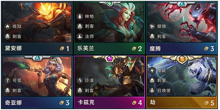 (-)可变:奇亚娜的特性根据本局游戏的元素(山脉,海洋,云霄,地狱火)而
