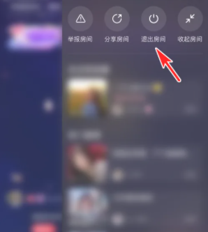 皮皮陪玩房间如何退出