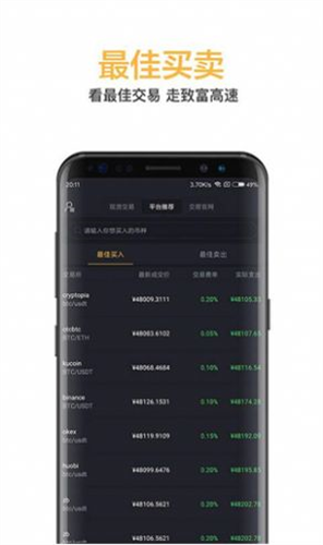 CoinUp交易所APP