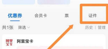 支付宝电子身份证如何查看