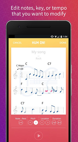 HumOn(HumOn哼歌谱曲)V1.1.56 安卓最新版