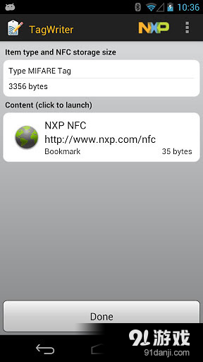 NFC TagWriter by NXP