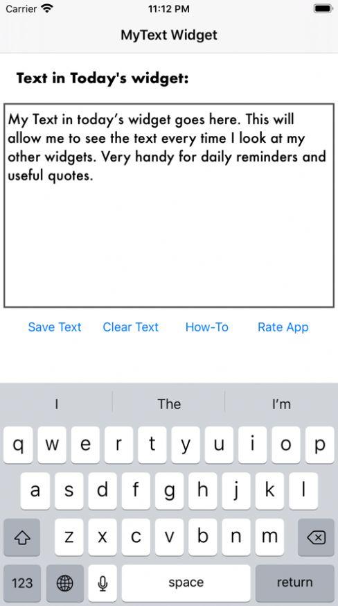 MyText Widget