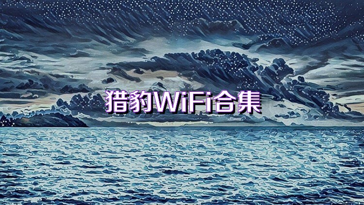 猎豹WiFi合集