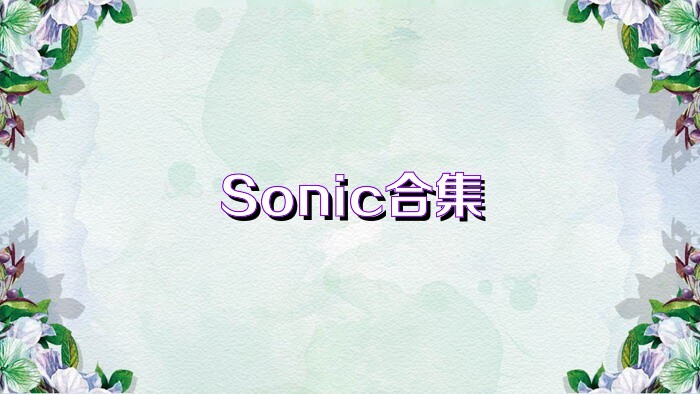 Sonic合集