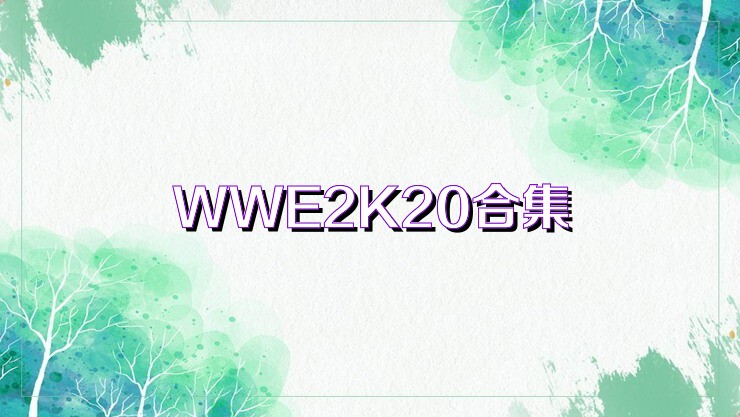 WWE2K20合集