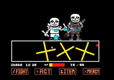 sans fight模拟器