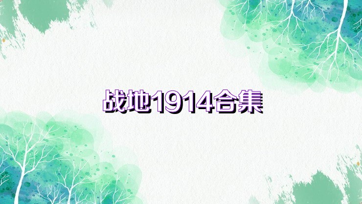 战地1914合集