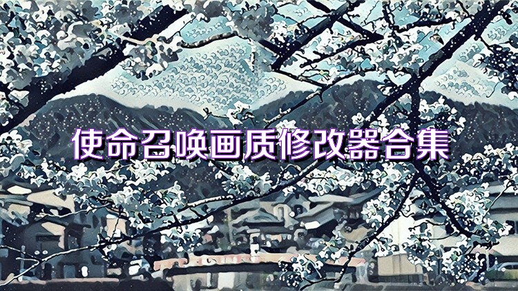 使命召唤画质修改器合集