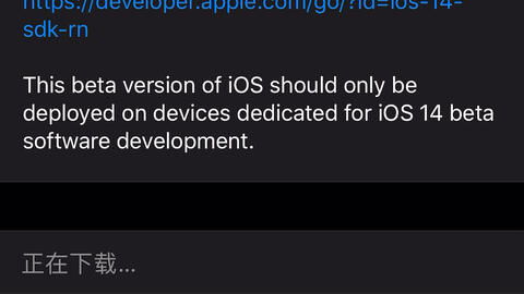 iOS Developer版和Public版的区别