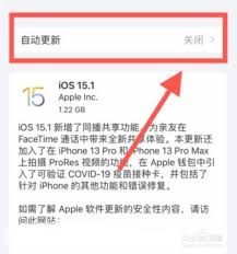 iPhone如何关闭自动更新功能