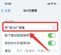 苹果13如何激活Siri