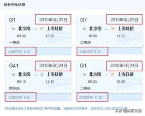 候补订单50%概率还需等待