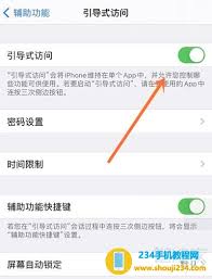 iPhone11中如何启用引导式访问