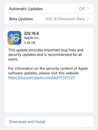 iOS16.6正式版更新详解