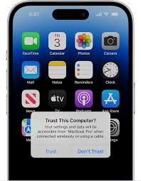 iPhone如何设置信任电脑技巧