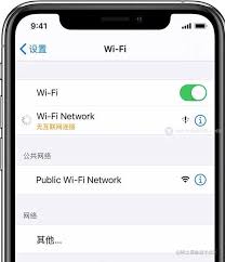 iPhone怎么关闭公共网络WiFi自动连接