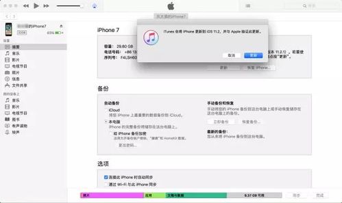 iPhone上的数据需要更新：修复