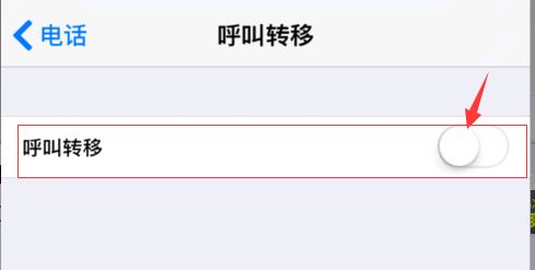 苹果手机如何设置呼叫转移