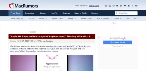 苹果为什么要更改AppleID名称为AppleAccount