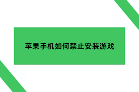 苹果手机如何禁止安装新APP