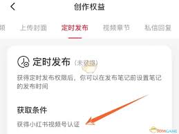 小红书定时发布功能未成功发布原因及解决方法