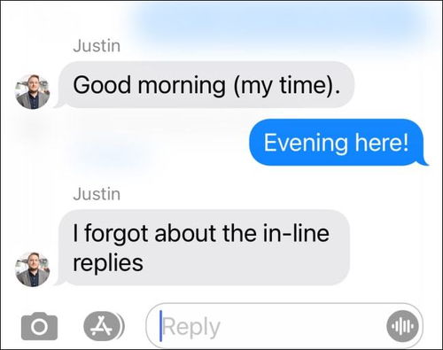 如何在iPhone上迅速回复消息
