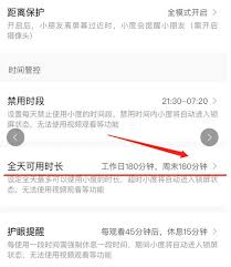 小度APP如何设置使用时间限制