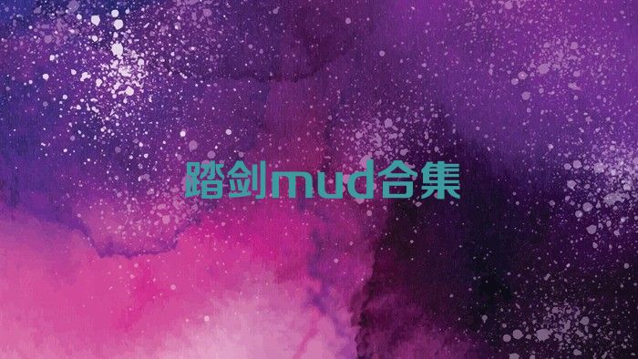 踏剑mud合集