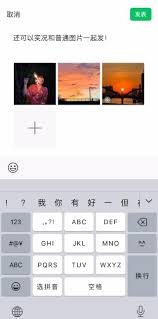 微信怎么发实况动图