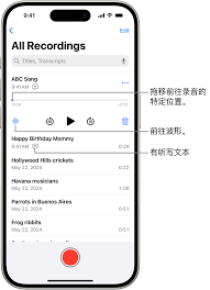 iphone录音查看时间点