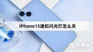 iPhone15如何关闭通知闪光灯