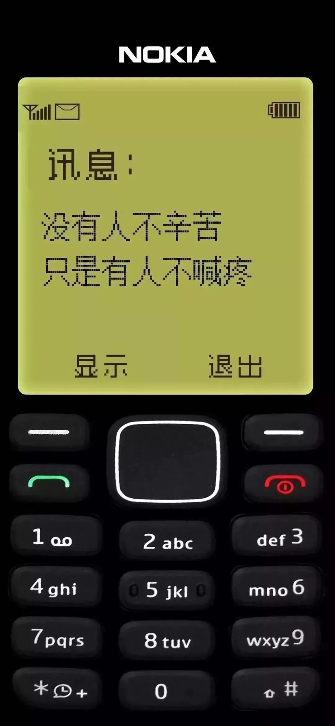 没有人不辛苦诺基亚壁纸有哪些 诺基亚壁纸抖音没有人不辛苦分享