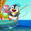 Mr Pengy Go Fishing